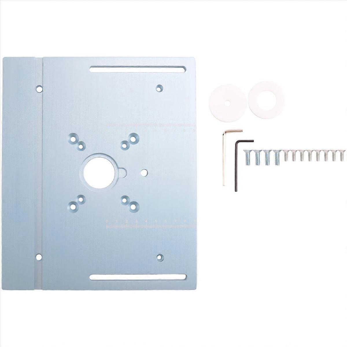 Router Table Insert Plate Woodworking Trimmer for DIY Working Benche