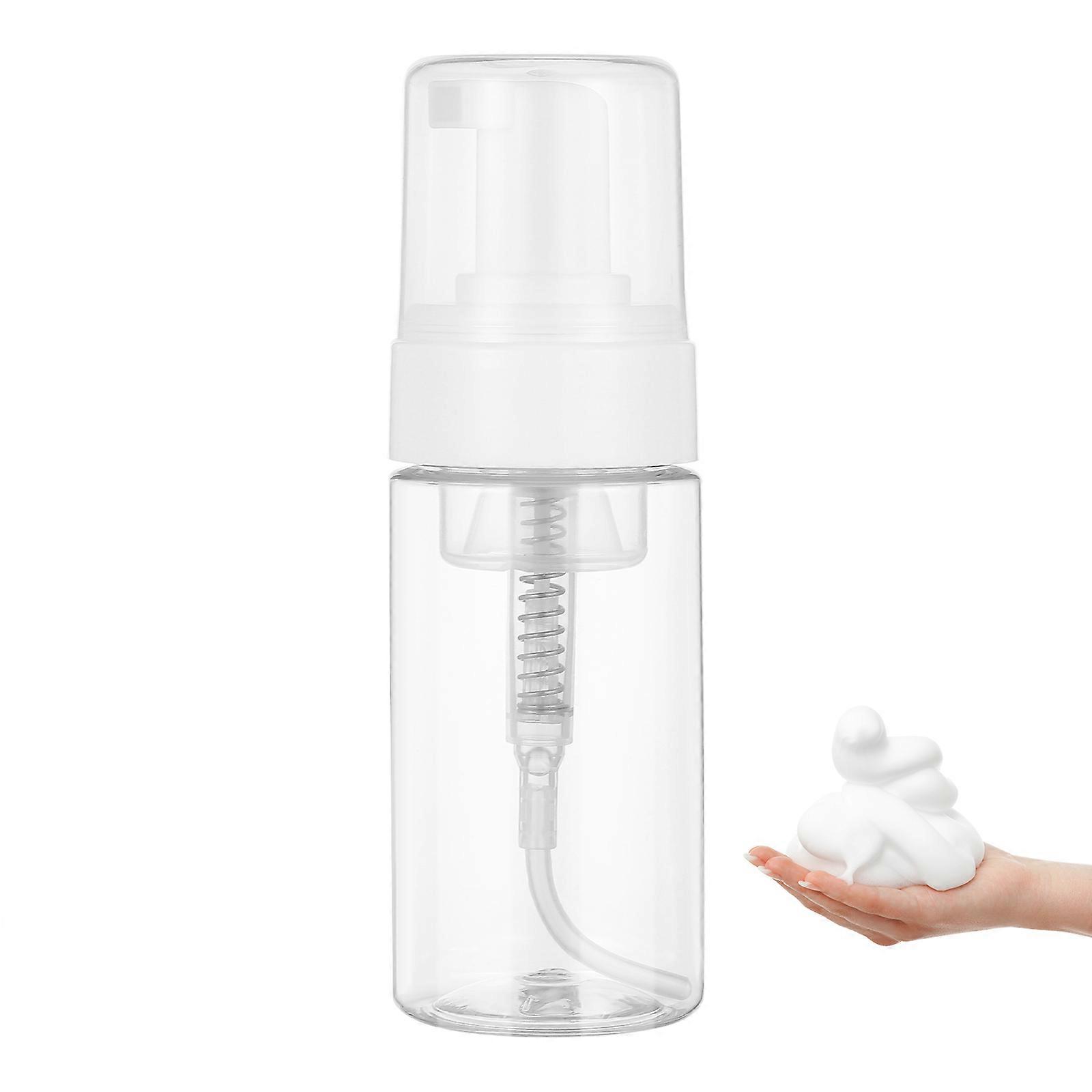Transparent Foam Dispenser Pump Bottle for Storage Use 1Pcs