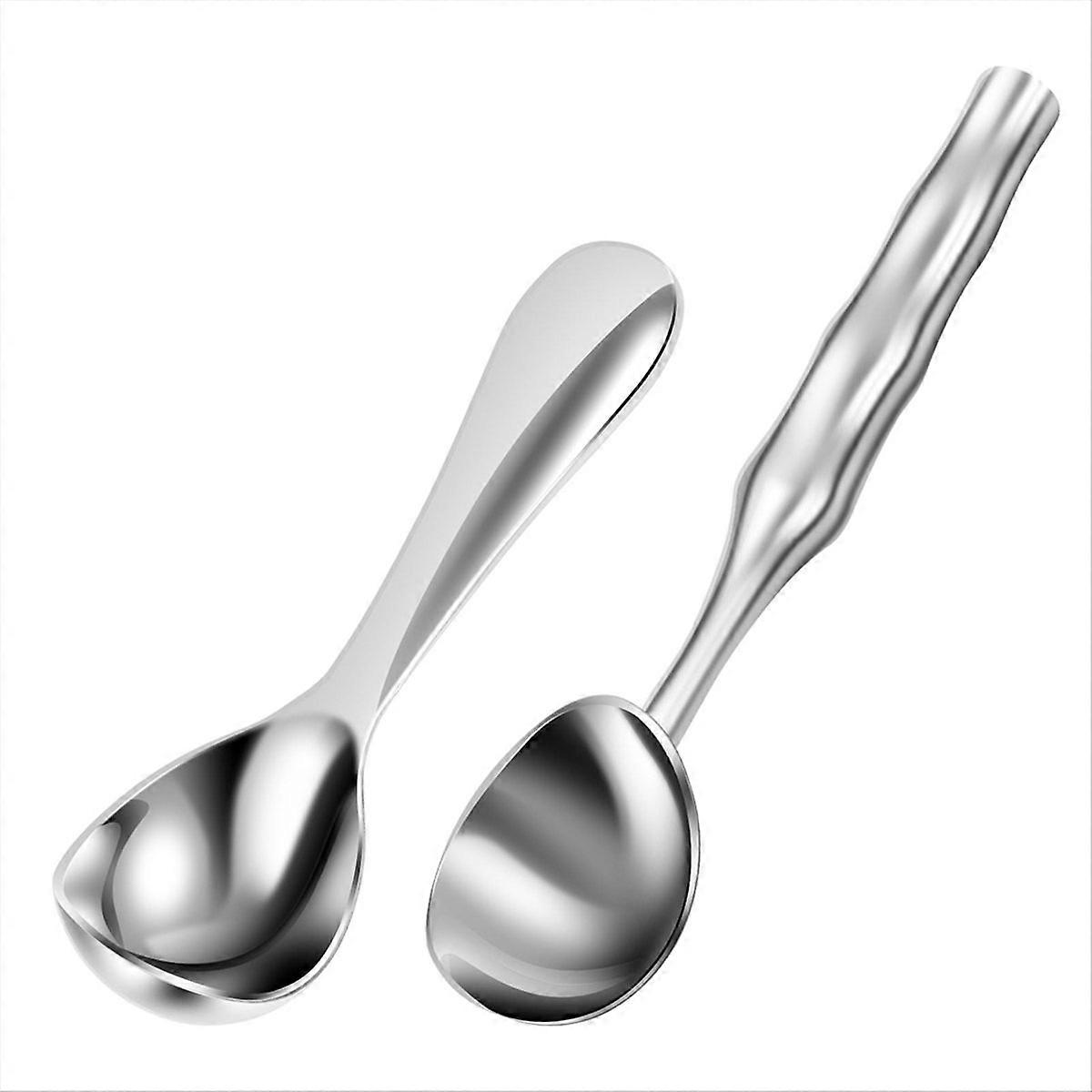 2Pcs Eisportionierer 304 Edelstahl Eislöffel Spülmaschinenfest