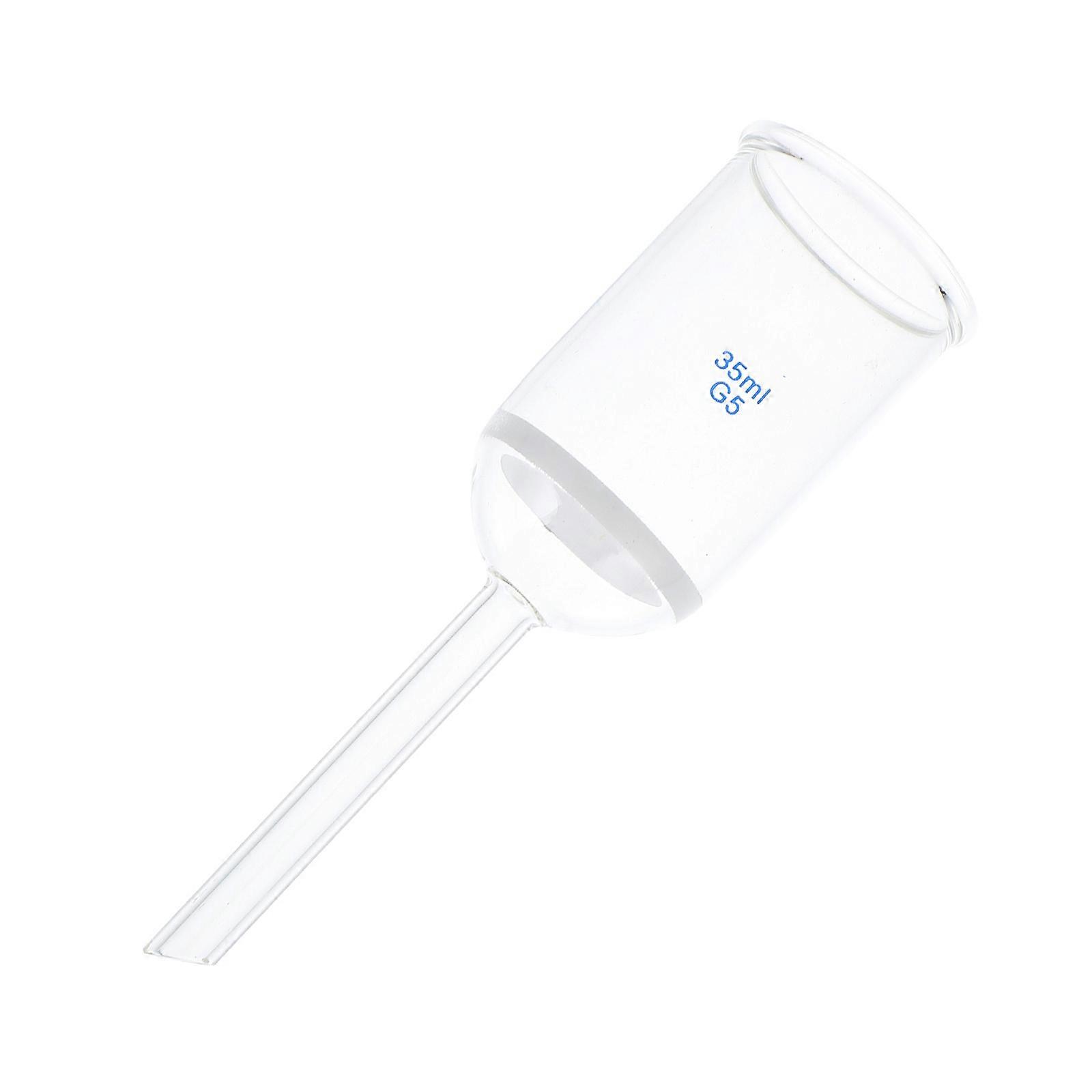 Glass Filtering Funnel Acid Resistant Funnel for Lab Use