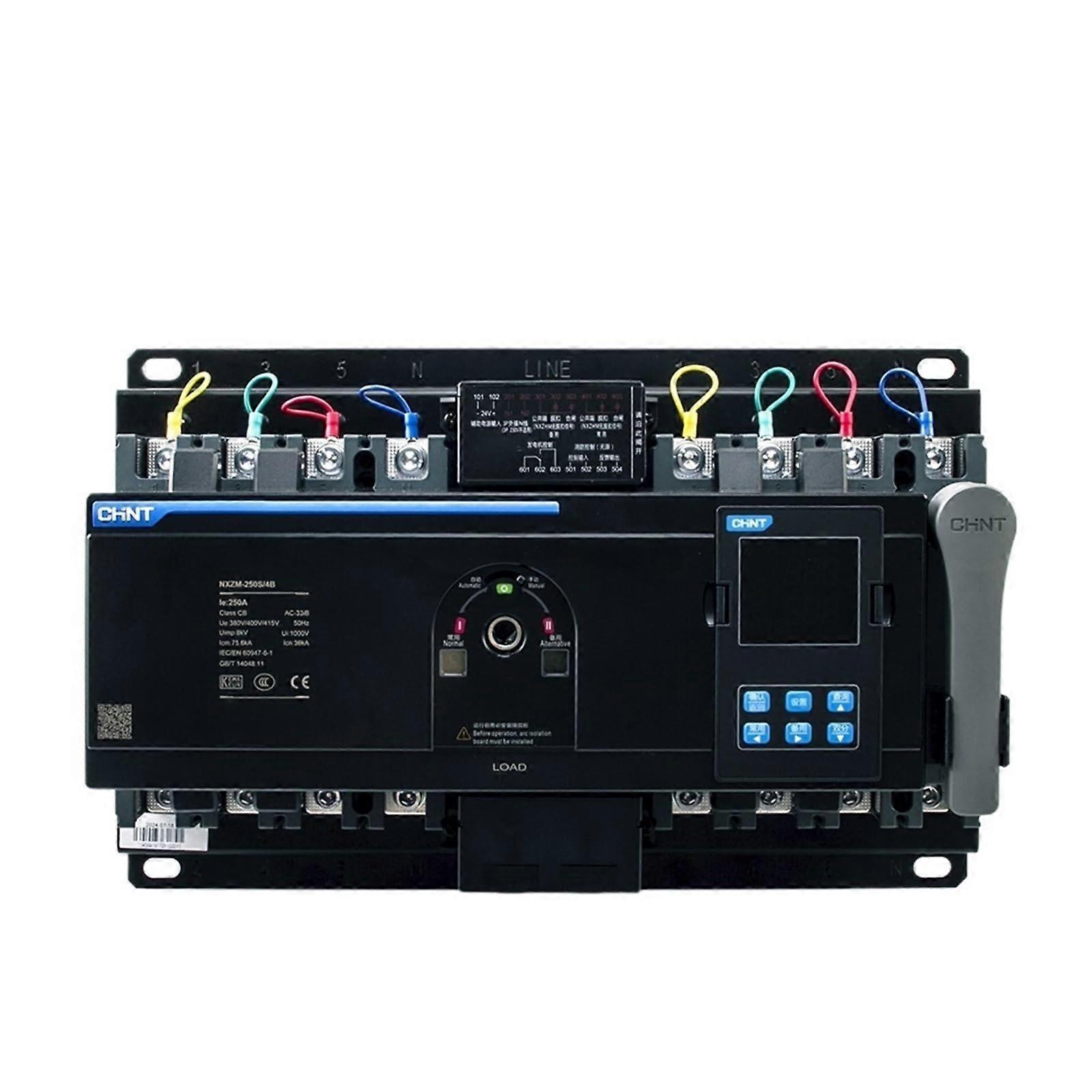 NXZM125S Generator Automatic Transfer Switch 4P Dual Power ATS Module for Seamless Coordination