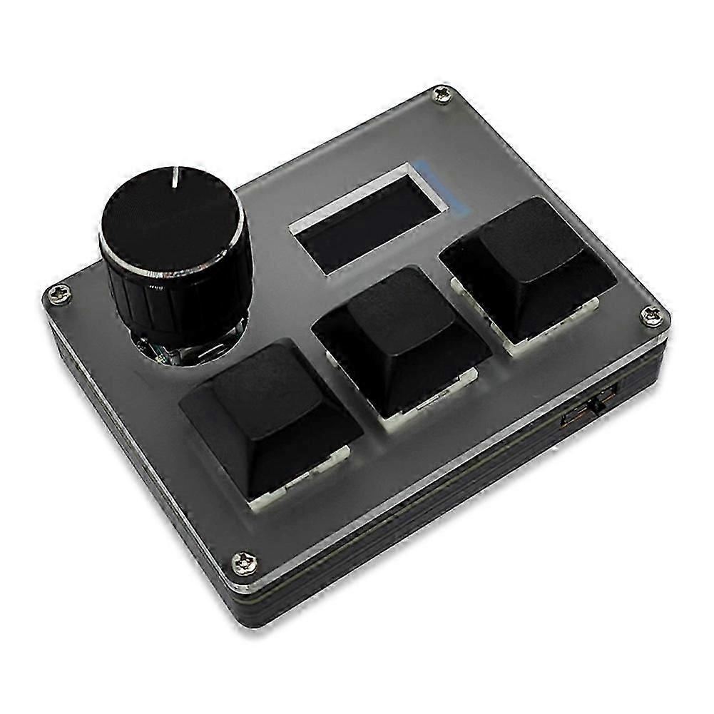 Customizable 3-Key Wired Keyboard with Blue Switch for OSU Gaming
