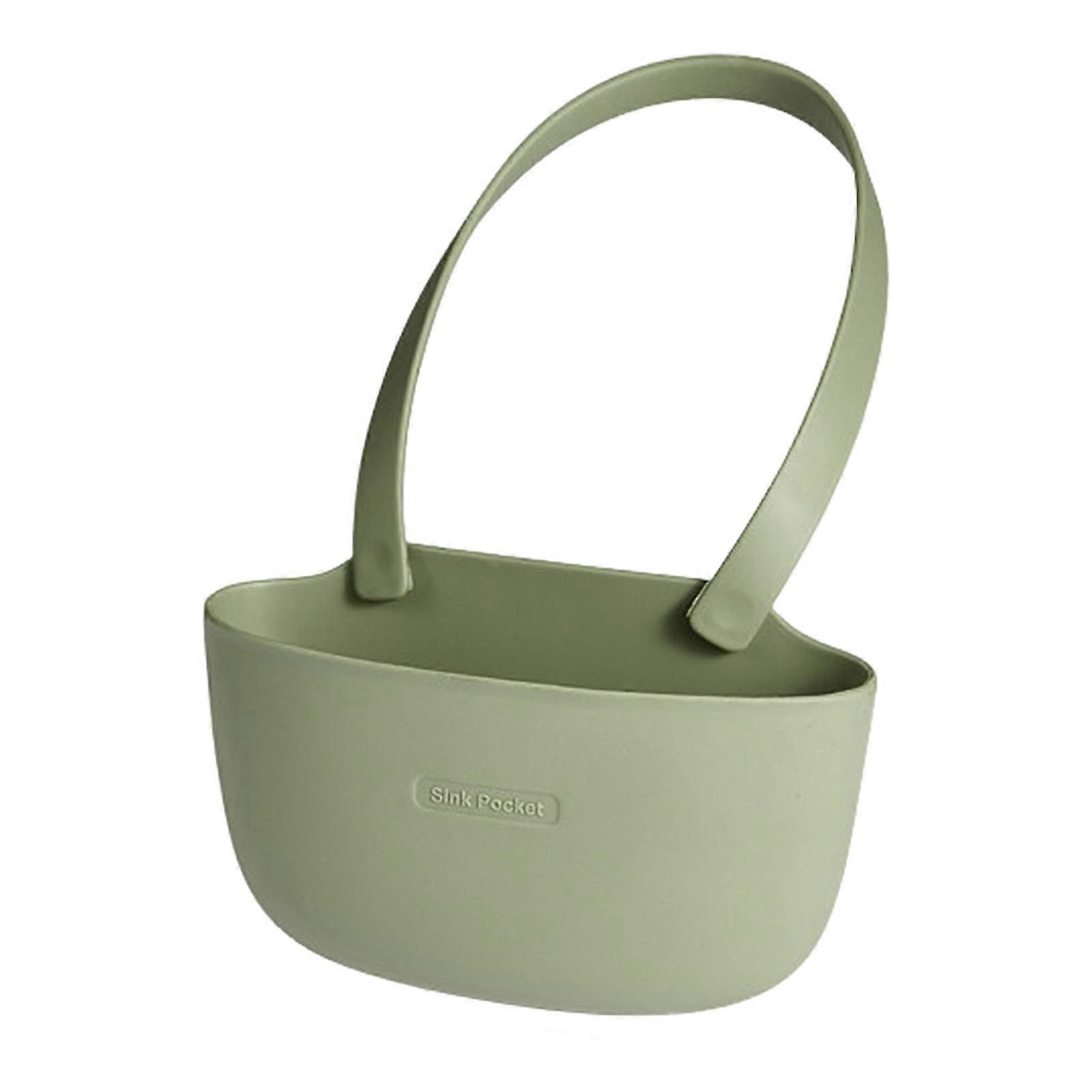 Kitchen Sink Holder Hanging Drain Basket Large Capacity Easy to Install Multipurpose