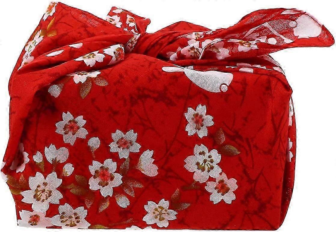 Batistă cu flori 50CM (roșu)