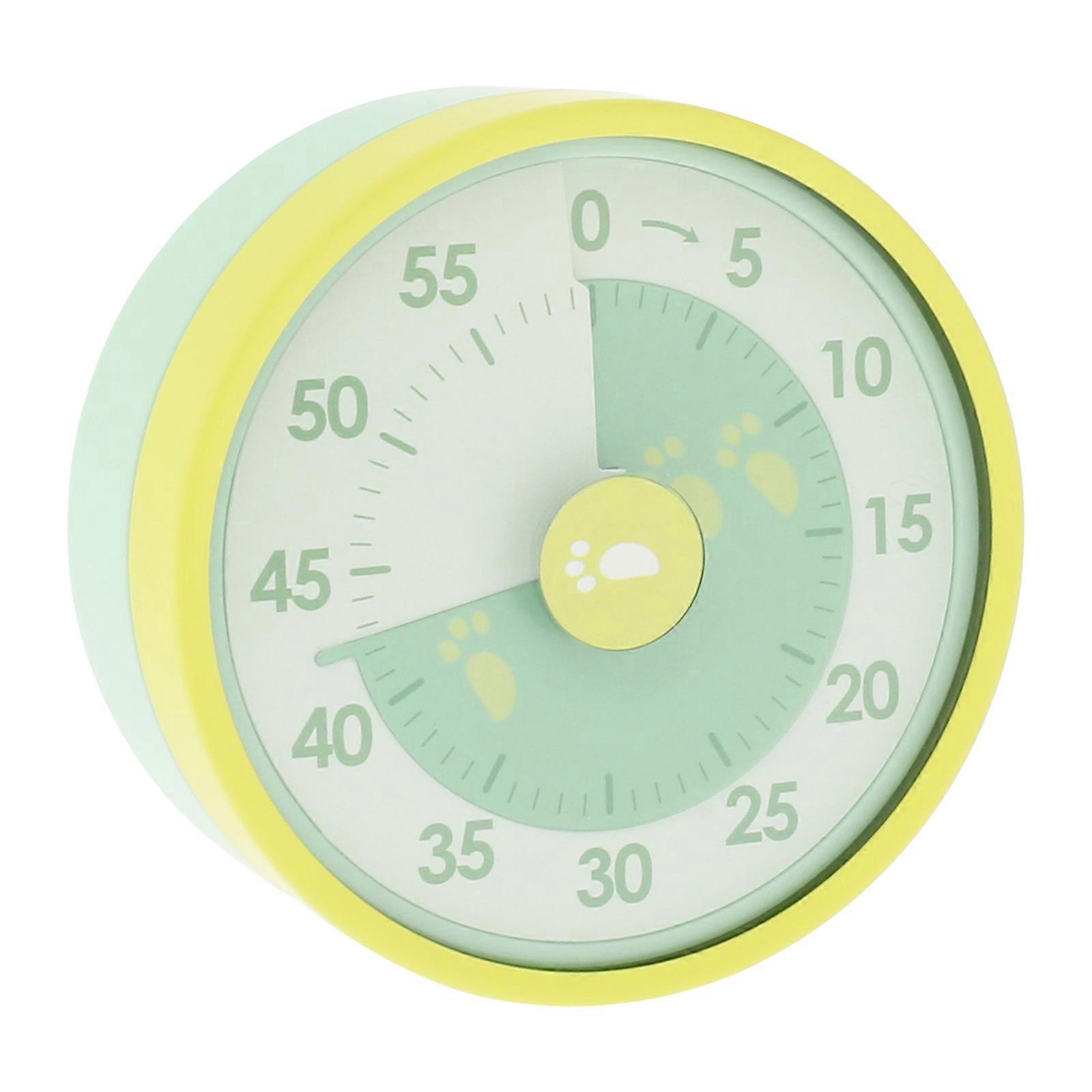 Visual Timer Rechargeable Digital Kitchen Timer 4 Alarm Modes Compact Countdown Count Up Timing Device compatible with Kids Study Kitchen