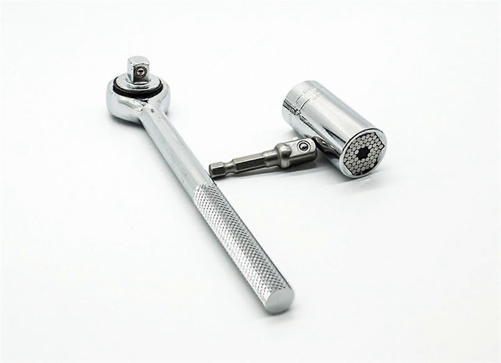 Universal Socket Tools Torque Wrench Head Set Power Drill Adapter Ratchet Bushing Spanner Key Magic Multi Hand Tools