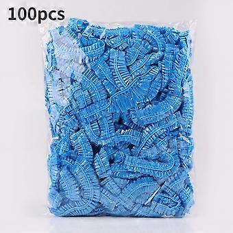 Disposable Shower Cap Covers Sauna Accessories Transparent and Waterproof Disposable Hair Caps Bathroom Products Home