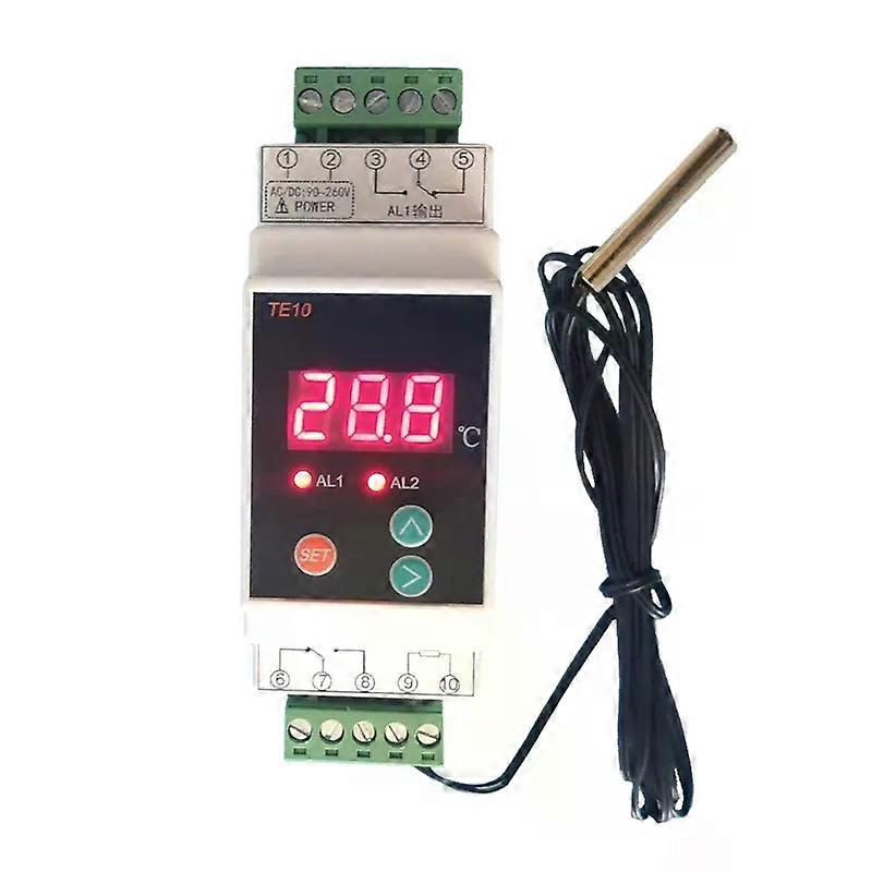 Standard 2 Output Function Din Thermostat with NO NC COMMON