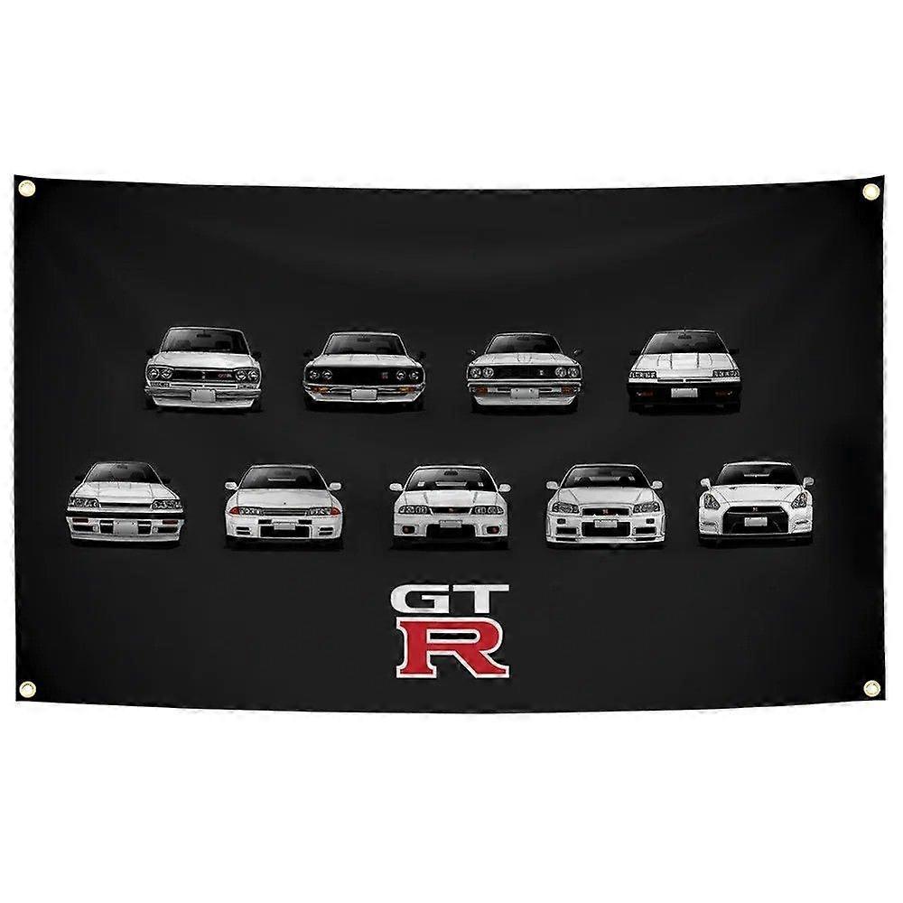 JDM Car Evolution Bilflagga Banner VQ0209