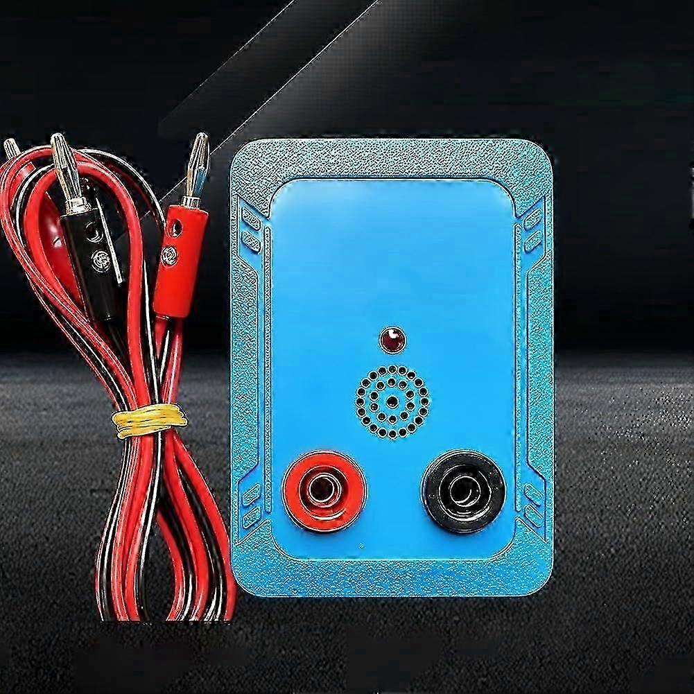LED Continuity Tester with 9V Buzzer and Visual Indicator for Quick Electrical Circuit Testing, Model B
