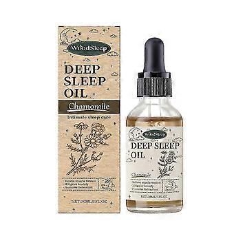 Aceite esencial de manzanilla para dormir WoodSleep Cómodo antes de acostarse Aceite de cuidado corporal hidratante y humectante portátil diario