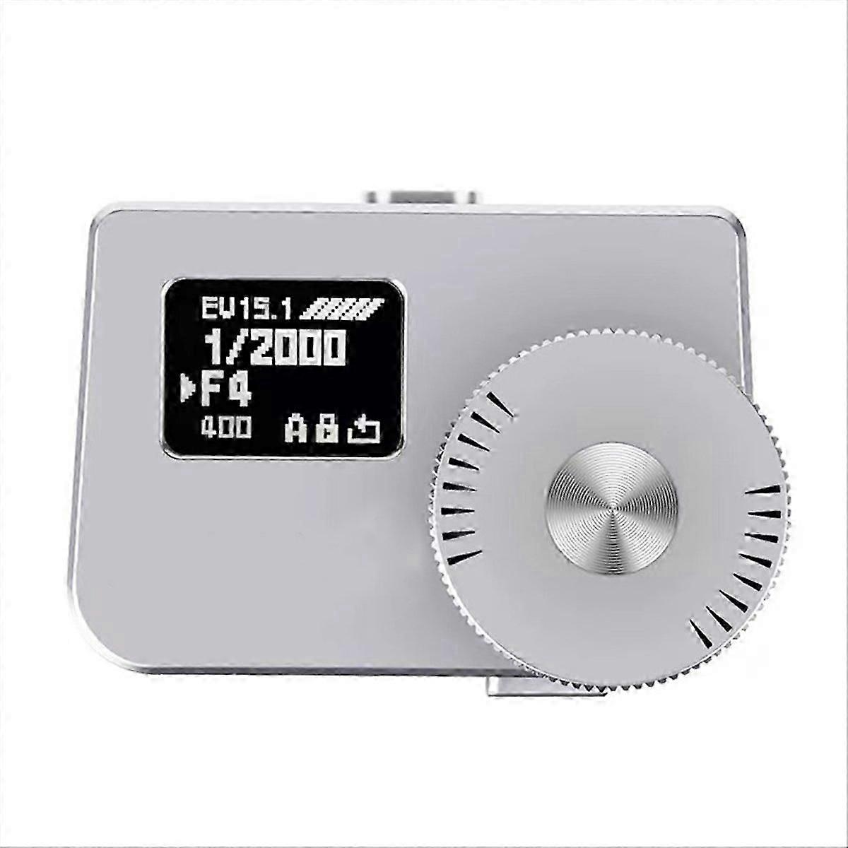 AH-M1 Camera Light Meter with OLED Display & Real-Time Metering