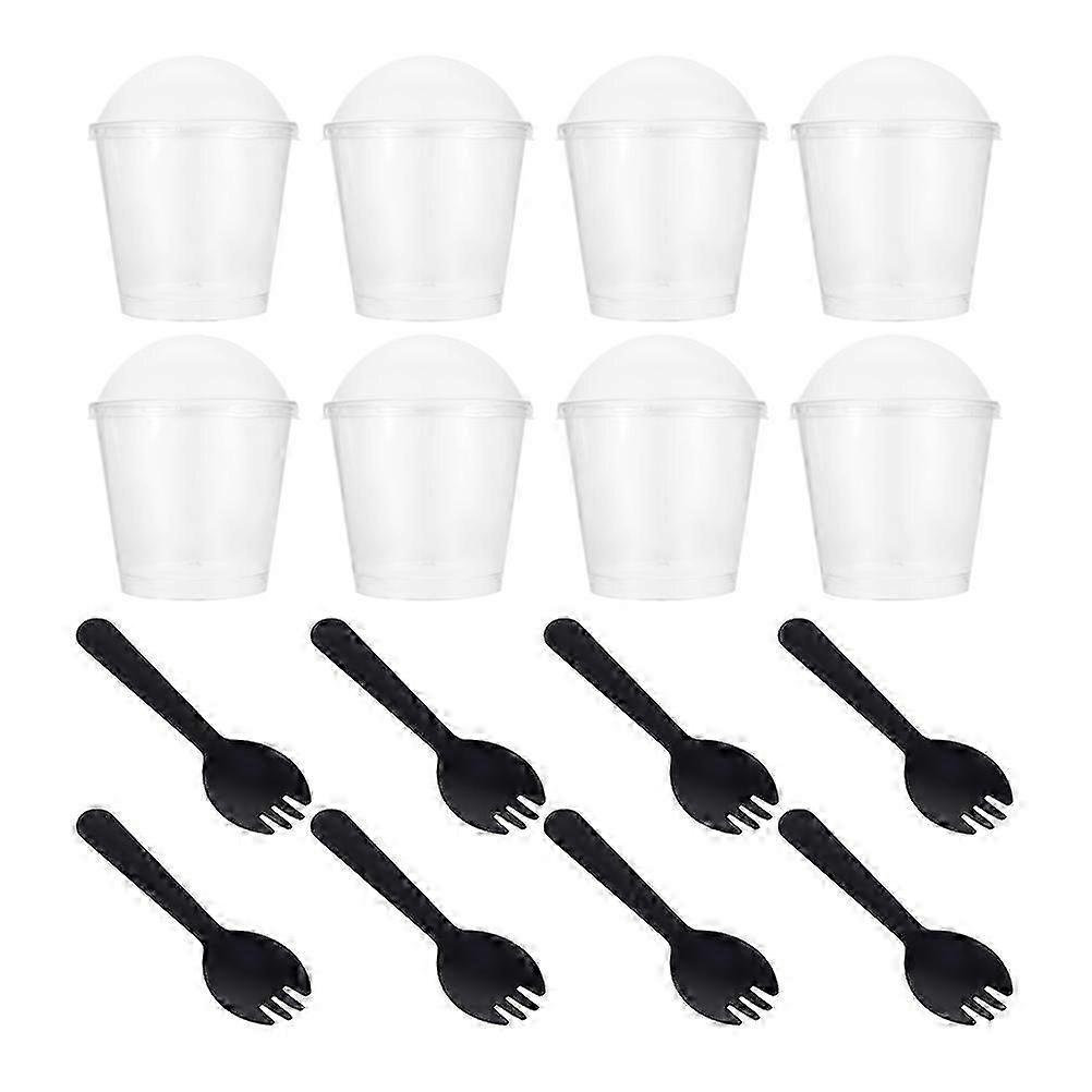 Pudding Mousse Cake for Storage 50Sets Transparent New Arrival S07