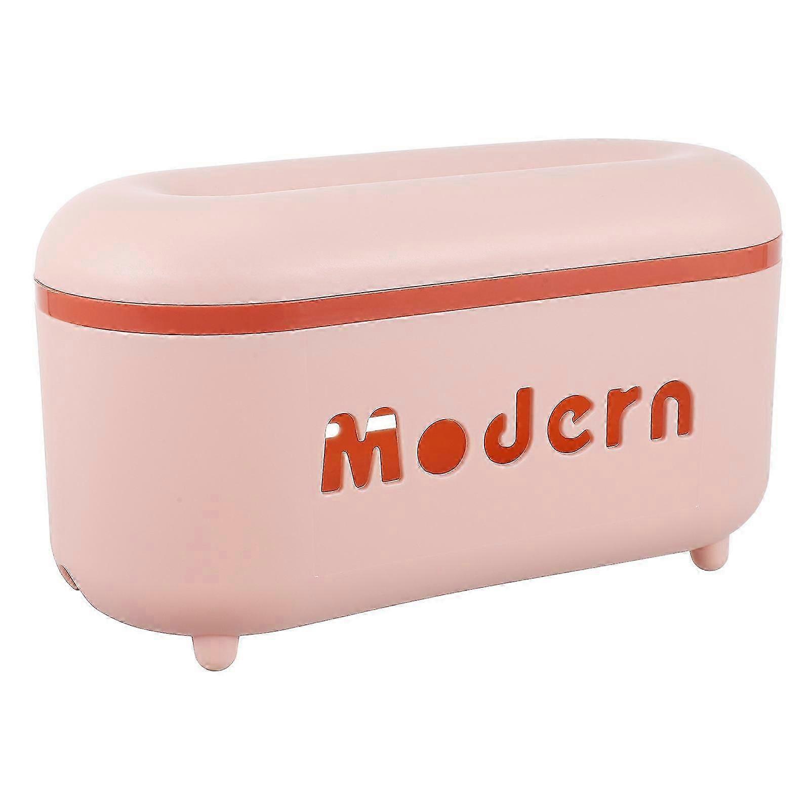 Cord Organizer Plastic Socket Box for Household Power Strip Function Pink