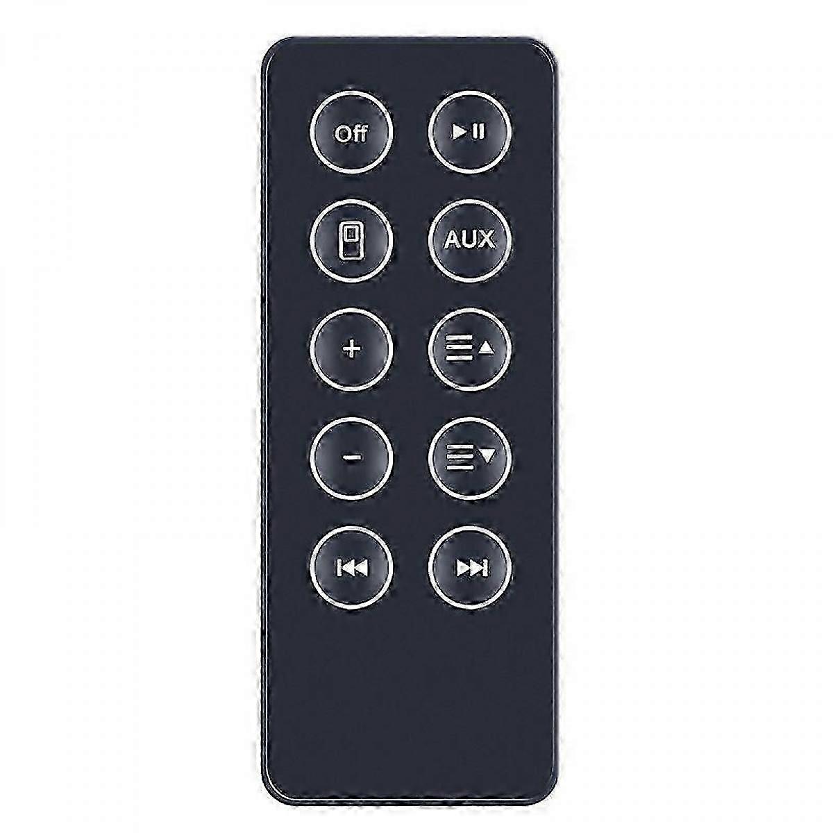 Remote Control Replacement Compatible with Bose Sounddock 10 SD10, Full-Function, Low Power, ABS Black