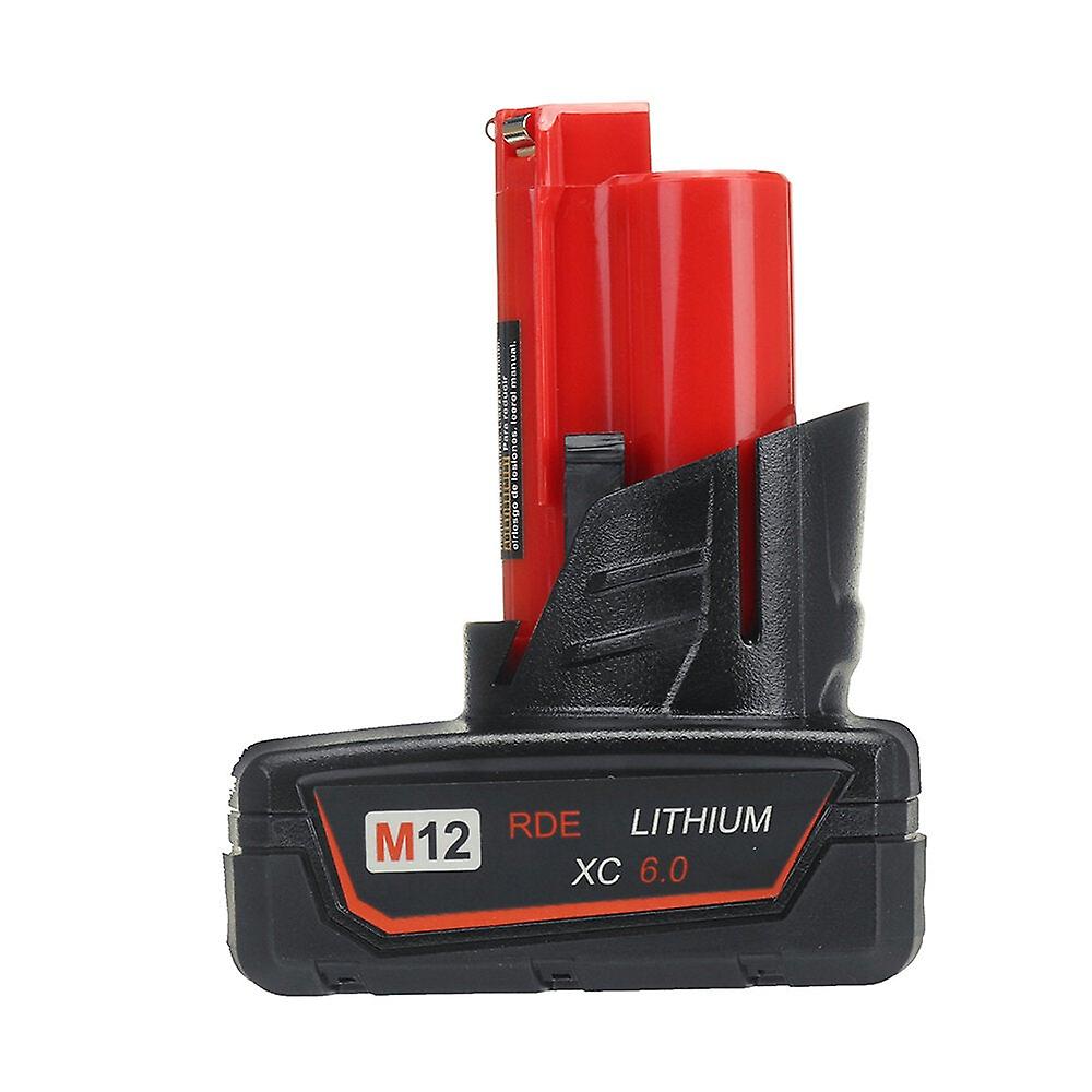 5.0/6.0Ah 12v Replacement Lithium Ion Battery For Milwaukee Cordless Power Tools