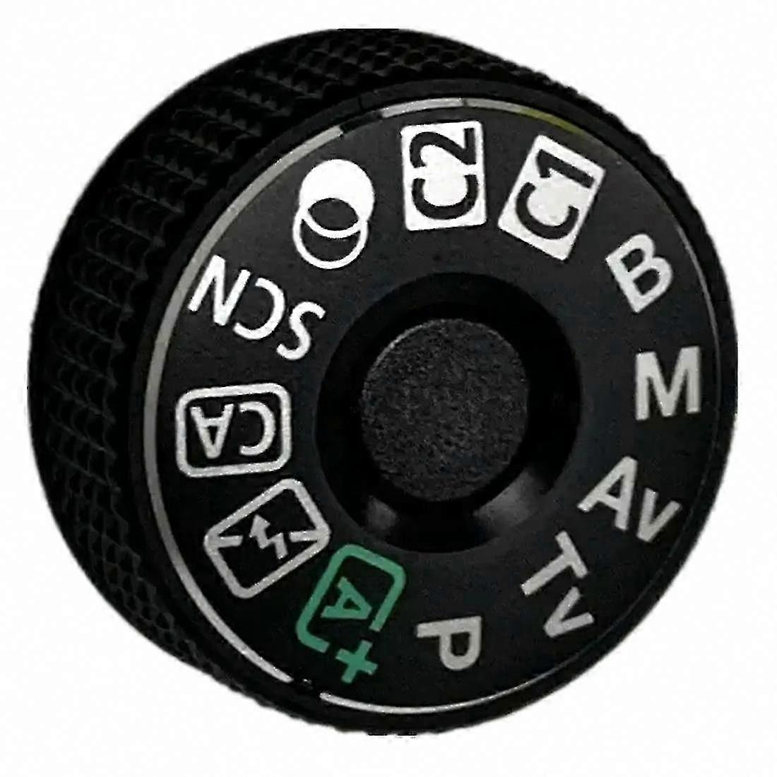 Top Control Mode Dial Switch Replacement, DSLR Function Button, Repair Component, Photography Accessory