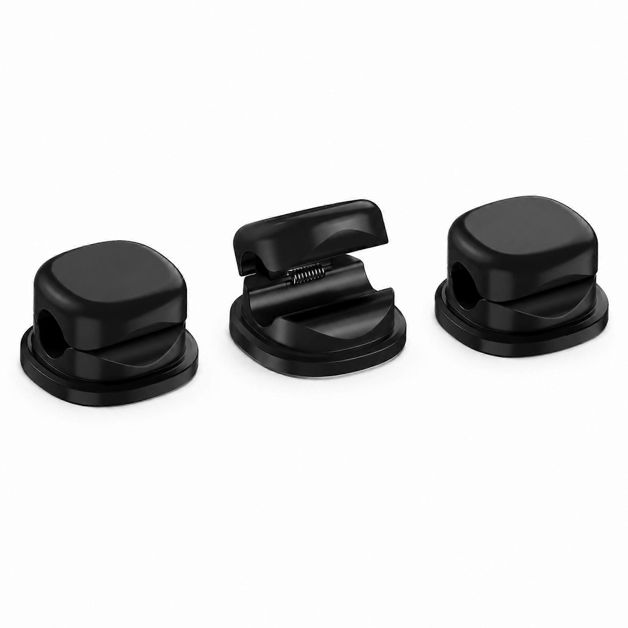6x Self-Adhesive Desktop Cable Clips Data Charging Cable Organizer Charging Accessories