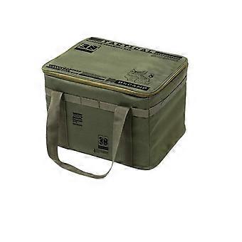 30L Tactical Camping Storage Bag Military Green Heavy Duty 900D Collapsible Gear Organizer