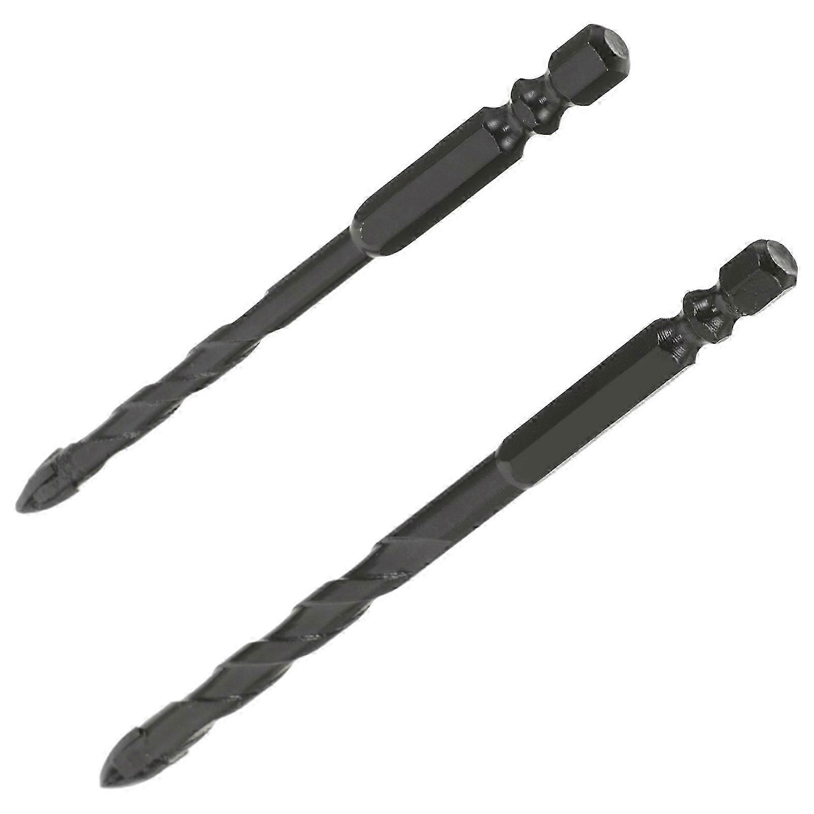2pcs Multi-purpose Drill Bit Assorted Ceramic Tile Drill Bit Metal Drill Bit