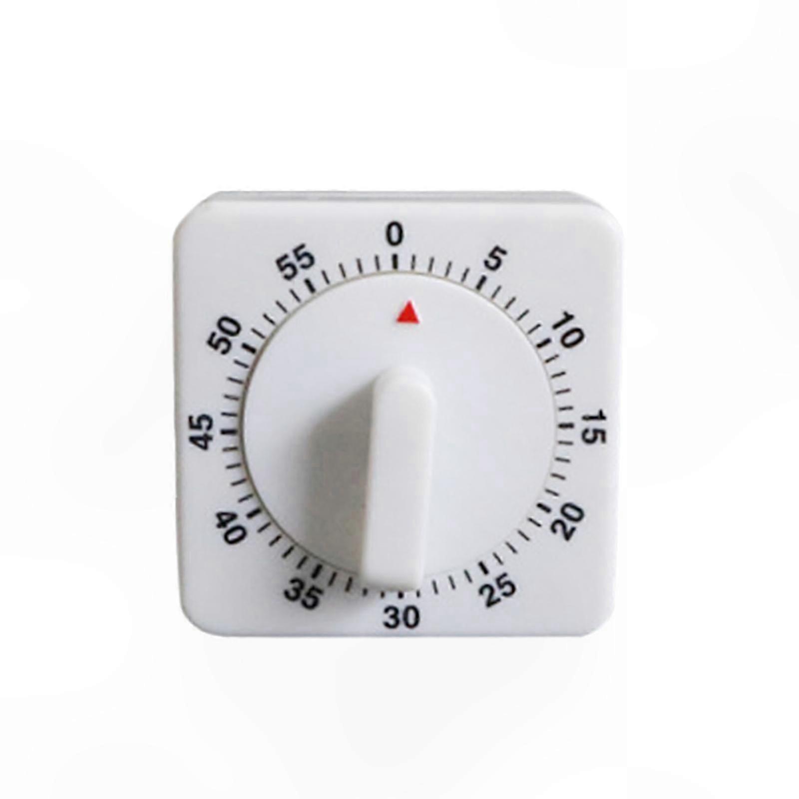 Kitchen Square Timer 60 Minute Analog Reminder