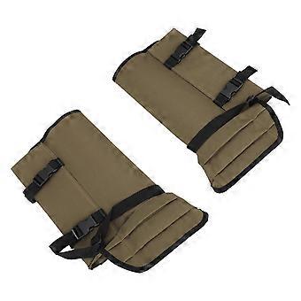 Snake Gaiters Anti Snake Bite Leg Guards Lightweight Breathable Outdoor Protection for Hiking Hunting (OD Green)