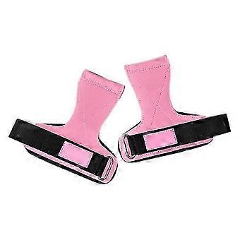 Ceinture de musculation avec poignée lestée, crochet de puissance compatible avec les exercices de traction intenses, gants repose-poignets rembourrés en néoprène. DI