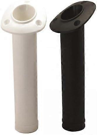 Flush Mount Rod Holder, White