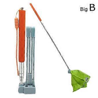 Dog Poop Scooper Stainless Steel Long Handle 73cm Pet Waste Cleanup Tool 26-27