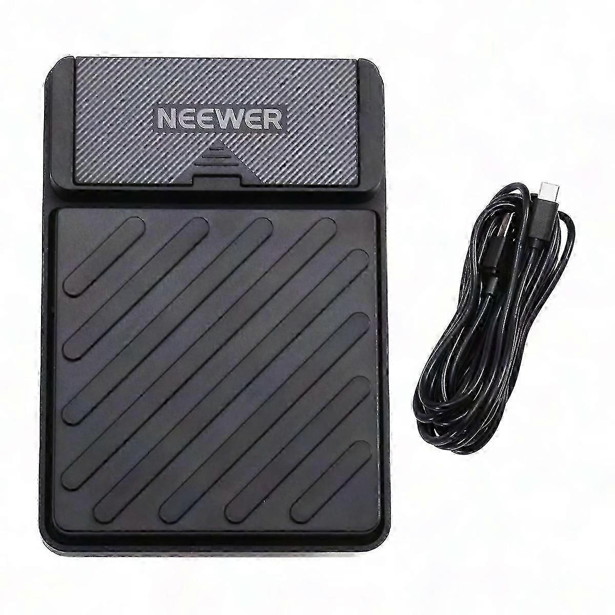 Bluetooth Foot Switch - Silent Remote Control Pedal for Teleprompter App