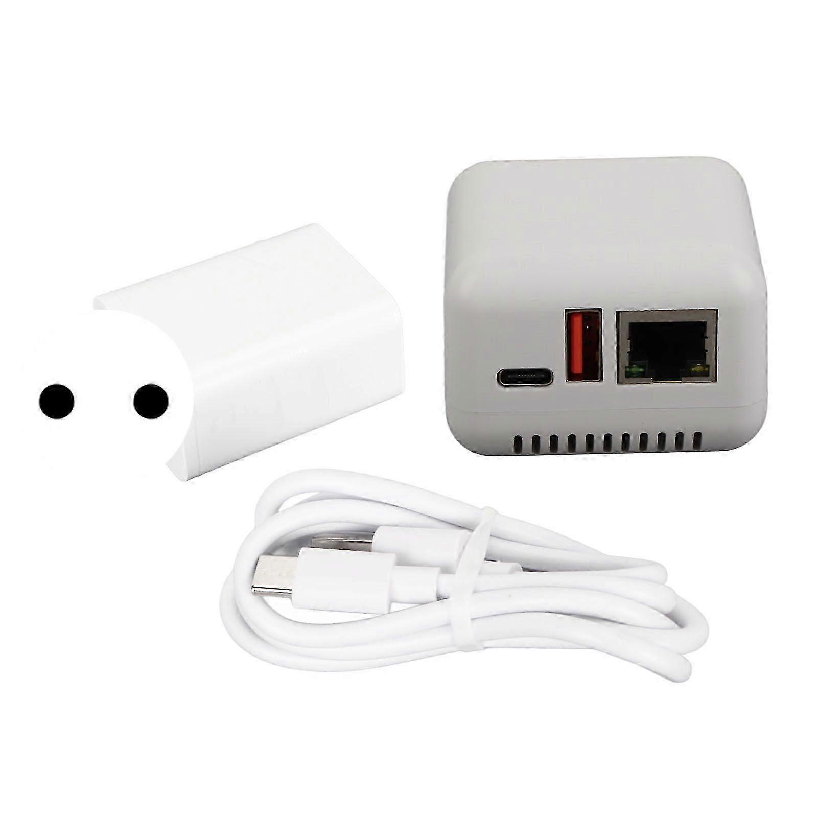 USB 2.0 Network Print Server 5V LAN Print Share Server Wireless Print Server for Windows XP for Android for Linux 3.4 100?240V EU Plug
