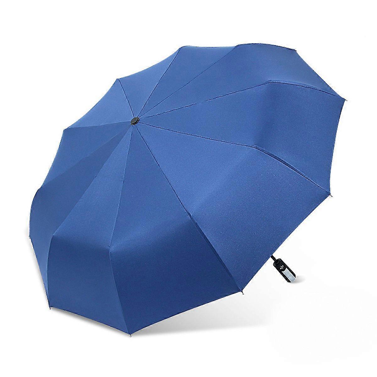 Compact WindProof AutoOpen InvertedFolding Portable Rain Umbrella For Commuting