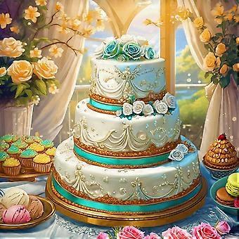 Wedding Cake Jigsaw Puzzle for Adults VV1114