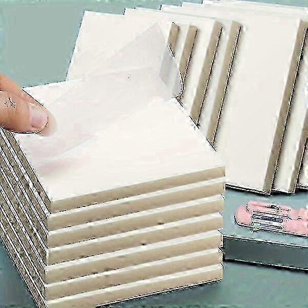 Practical Sturdy Transparent Self-adhesive Sticky Notes, 1pack, Suitable Compatible with Study & Office Work