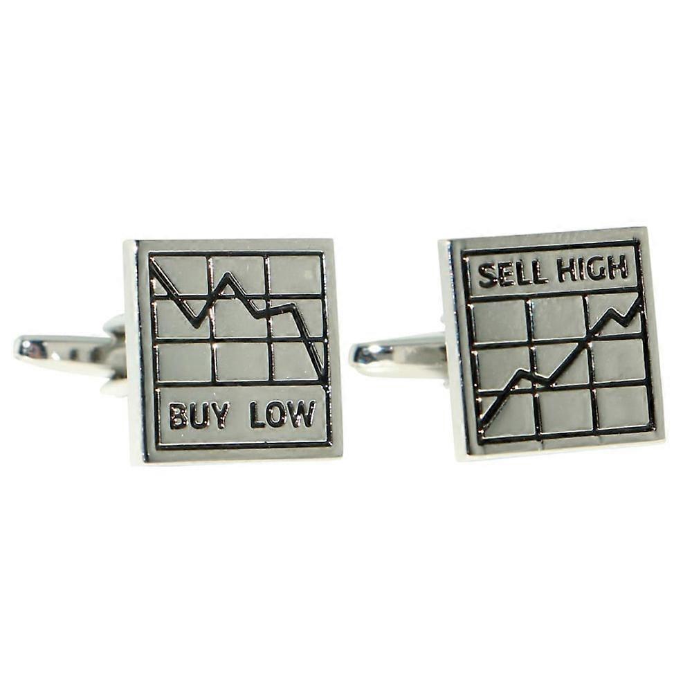 GDesign Superior Quality and Durable Share Trade Design Button Cufflinks