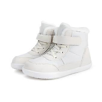 Girls' Plush-Lined Ankle Boots, Winter Thickened Faux Fur Soft Snow Boots for Toddlers, Anti-Slip Cold-Proof for Learning to Walk