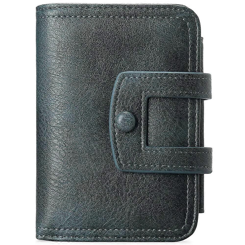 Secure RFID-Blocking Leather Travel Wallet with Clear Windows