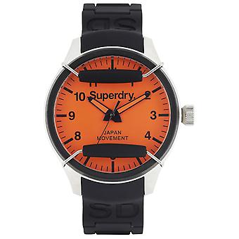 R.scuba pop cab.esf.nrj. Japanese Quartz Analog Man Watch with SYG124O Silicone Bracelet