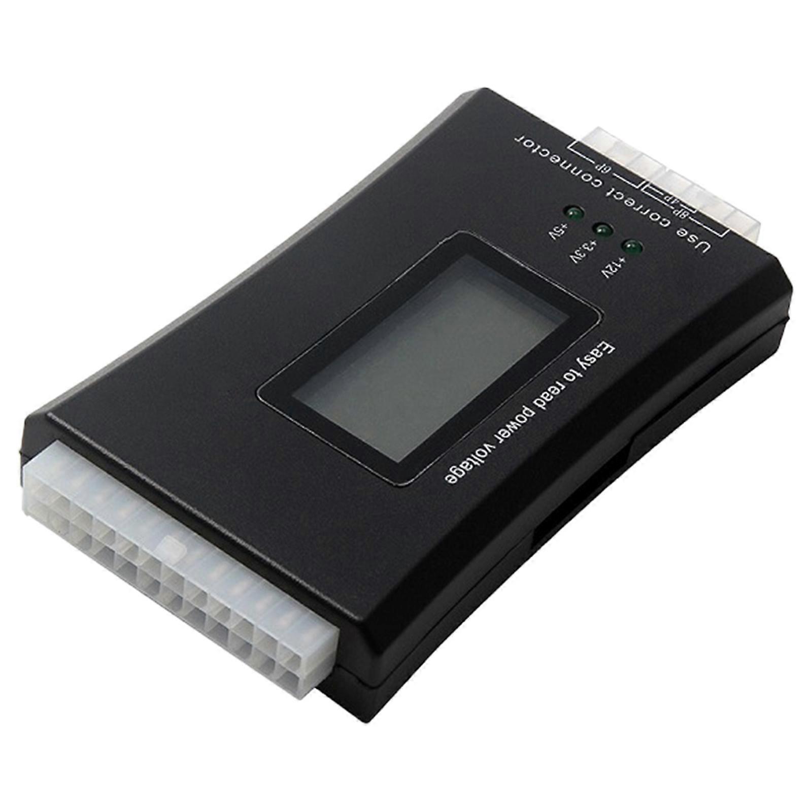Desktop PSU Voltage Tester LCD Display