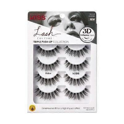 KISS Triple Push-Up False Eyelashes, Multipack, 1 ea