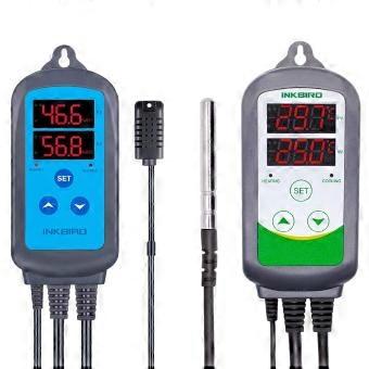 Temperatur- og fugtighedsregulator til reptiler og planter.
