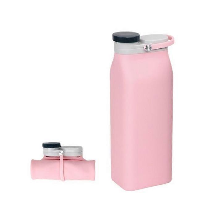 600ml Time-Stamped Foldable Water Cup