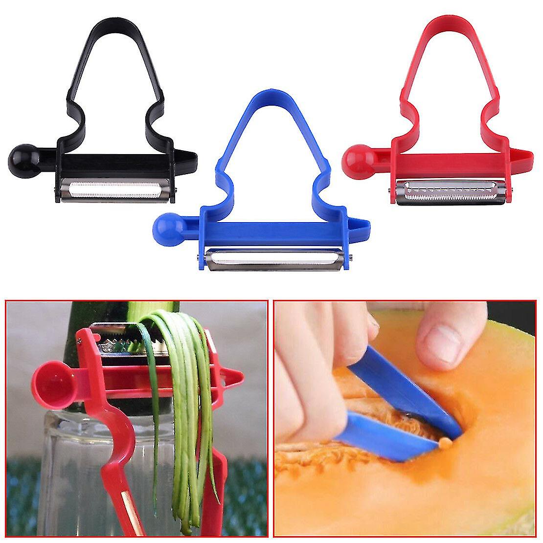 3 Pieces Shredder Multifunction Kitchen Vegetable Cutter Peeler