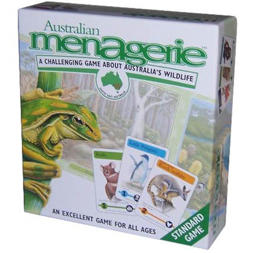 Australian Menagerie Habitat Wildlife Challenging Board Game for Family Part