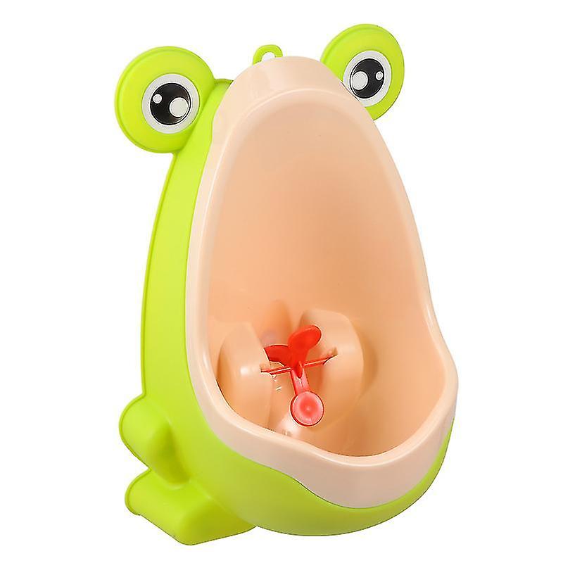 20.5X14.5x31cm Green Portable Toilets & Urination Devices 1 Set Boy Training Urinal Animal Shape Pot