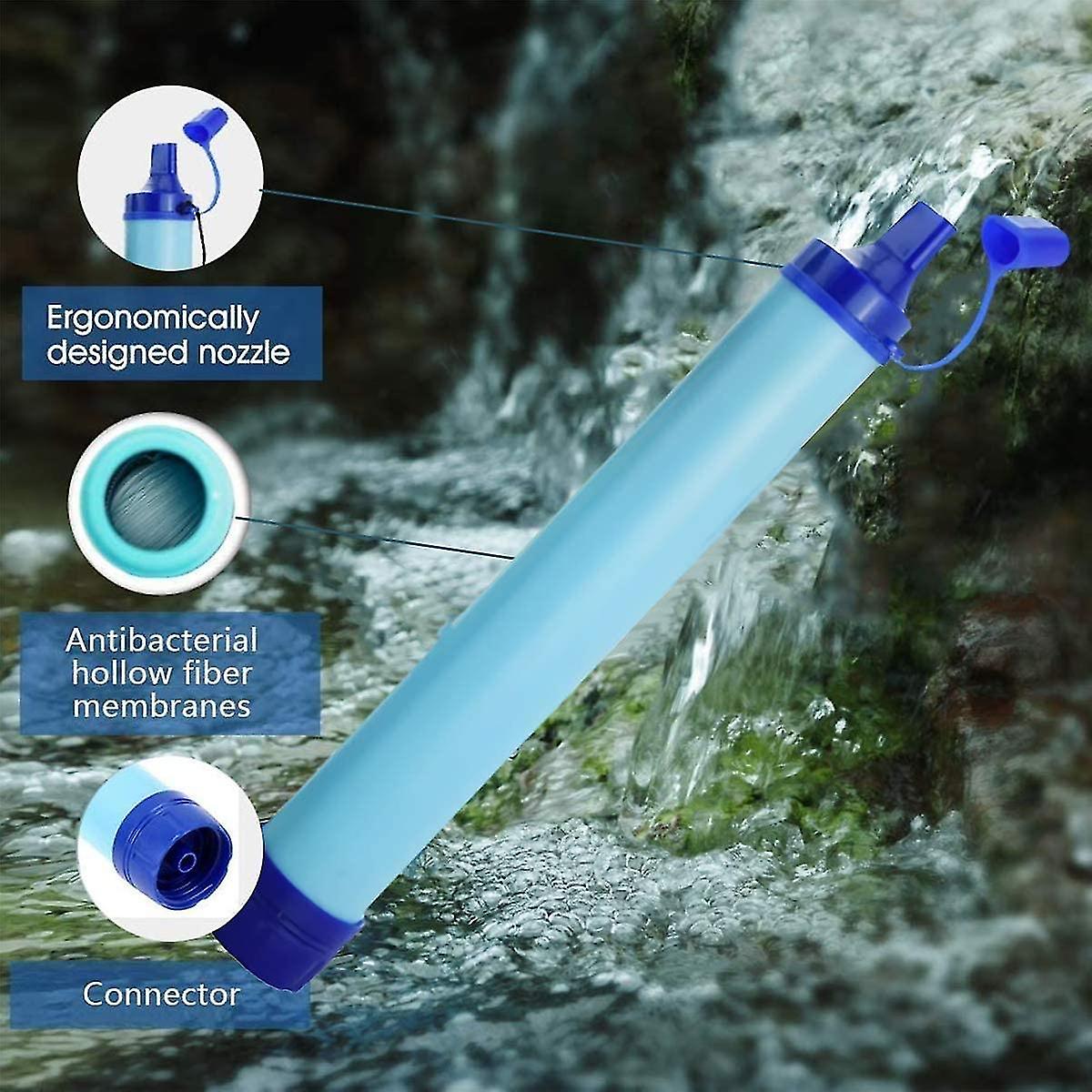 Depuratore D'Acqua Portatile Per Campeggio - Filtro Per Sopravvivenza All'Aperto - Foto 9