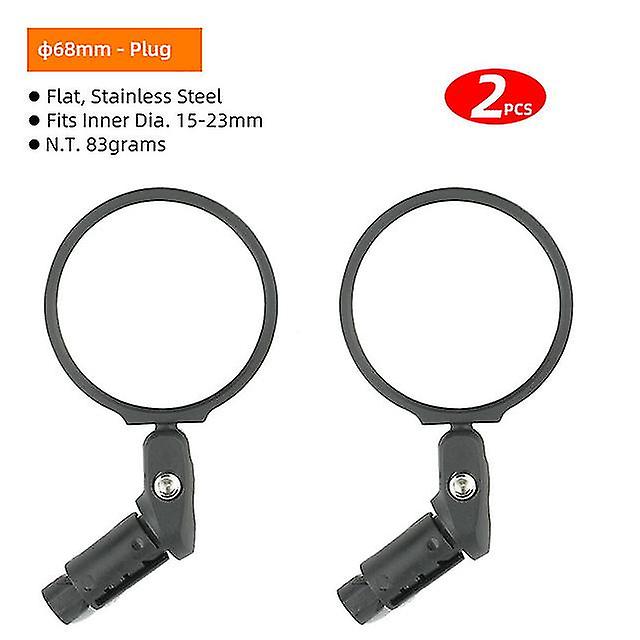 Ycle View W/unbreakable Less Steel High Frame Alloy Open Adjable Clear Back Sight