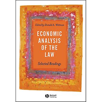 Economic Analysis Of Law - Wittman