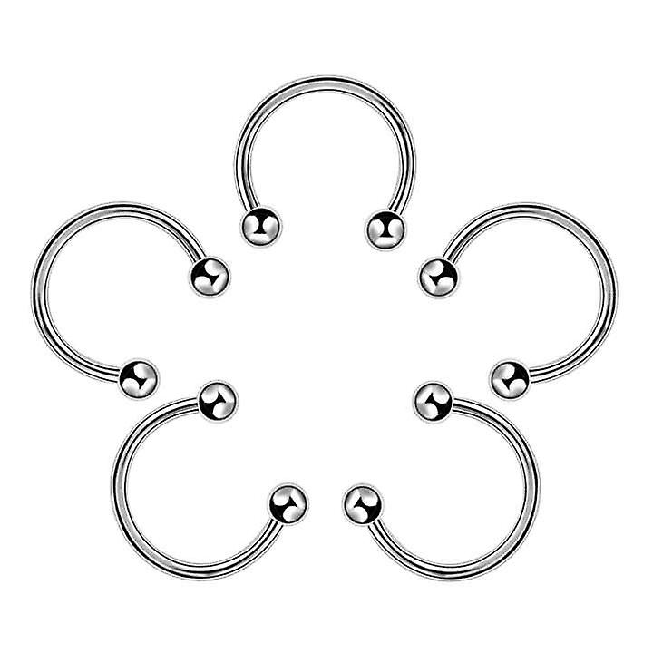 Pretend Piercing 8-Pack in Silver - Perfect for Costumes and Halloween