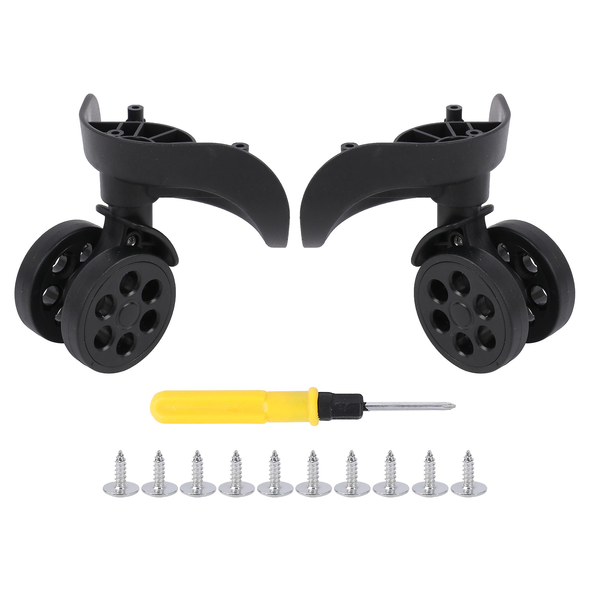 1 Pack Luggage Suitcase Wheels Roller Rotate 3.62Inch Replacement for TZX-5